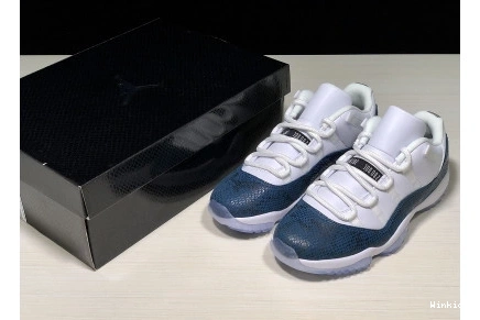 LOW (2019) RETRO CD6846-102 NAVY JORDAN SNAKE - 11 0714